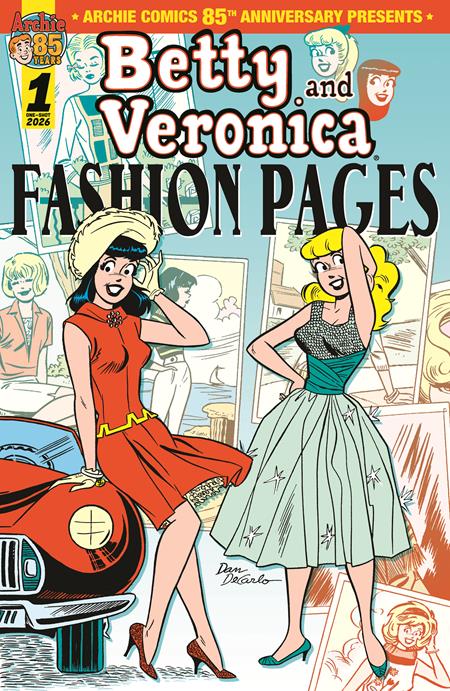 Archie Comics 85th Anniversary Presents Betty & Veronica Fashion Pages (one-shot)  A Dan Decarlo
