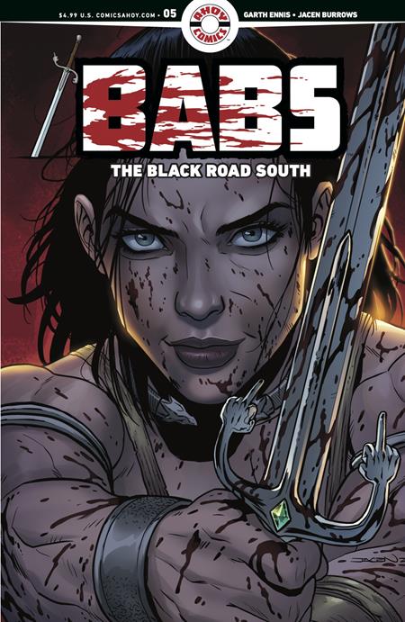 Babs The Black Road South #5 (Of 6) A Jacen Burrows - Image