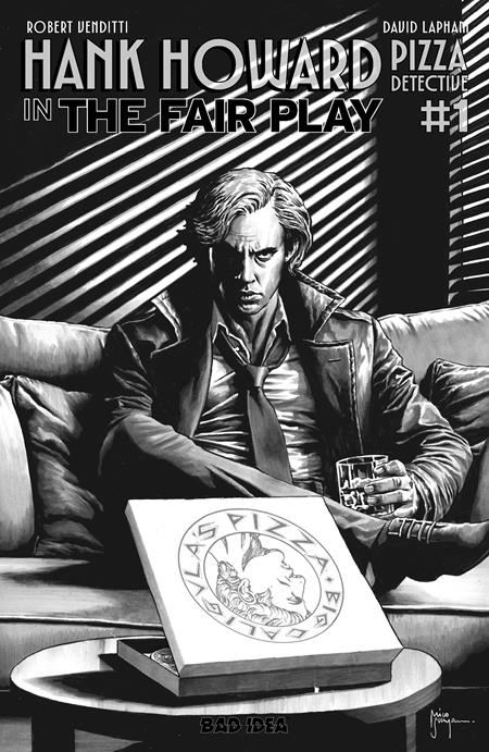 Hank Howard Pizza Detective The Fair Play #1  | One Shot  B Mico Suayan Noir Bw Var