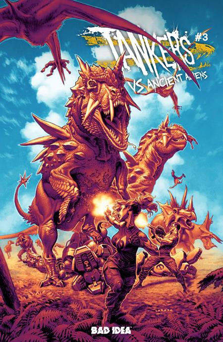 Tankers Vs Ancient Aliens # 3 (of 4)  B Lewis Larosa Var