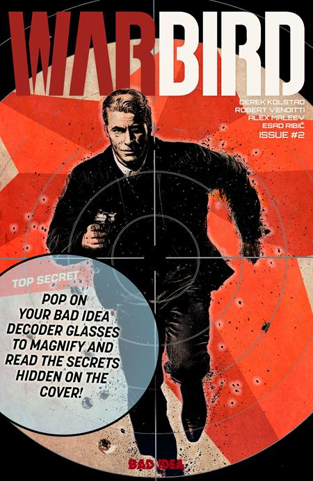 Warbird #2 (of 4)  D Alex Maleev Secret Decoder Var