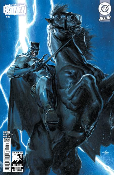 Absolute Batman #23  E Gabriele Dell Otto Dark Knight Returns 40th Anniversary Card Stock Var