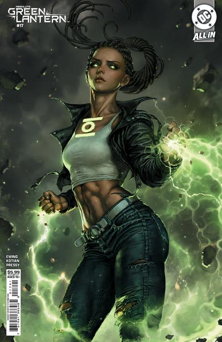 Absolute Green Lantern #17  D Kyuyong Eom Card Stock Var