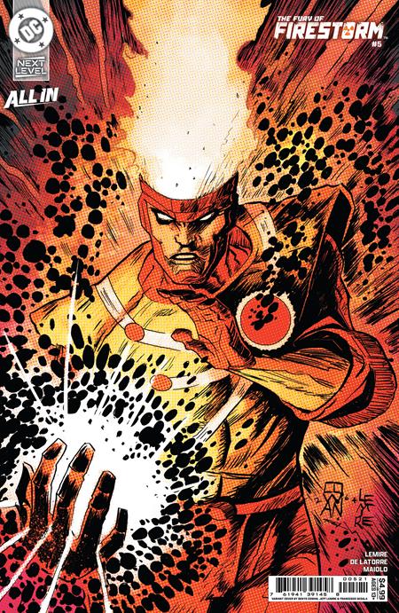 Fury Of Firestorm #5 (of 8)  B Denys Cowan & Jeff Lemire Card Stock Var