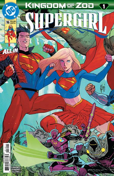 Supergirl #16  A Guillem March Connecting (kingdom Of Zod)