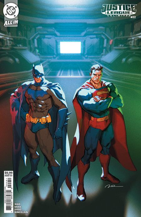 Justice League Unlimited #22  E Gerald Parel Card Stock Var