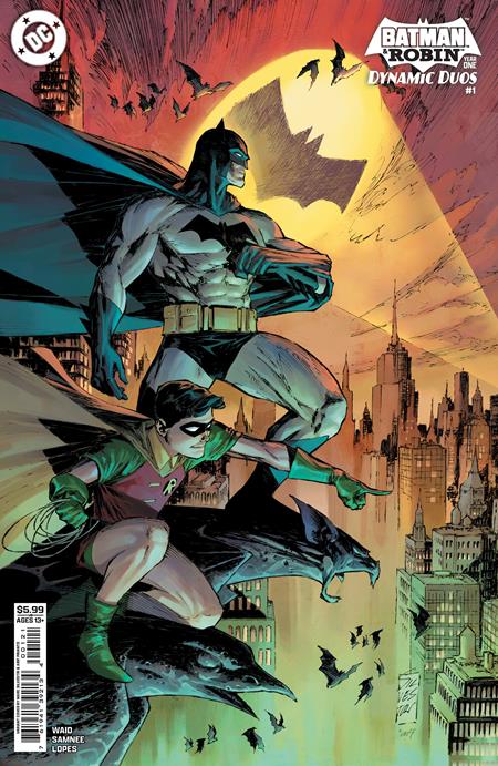 Batman & Robin Year One Dynamic Duos #1 (of 12)  B Marc Silvestri Card Stock Var