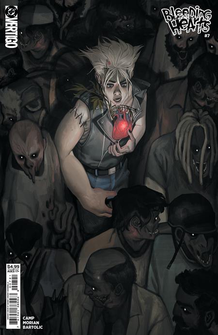 Bleeding Hearts #7  B Manny Vincent Carbonilla Card Stock Var