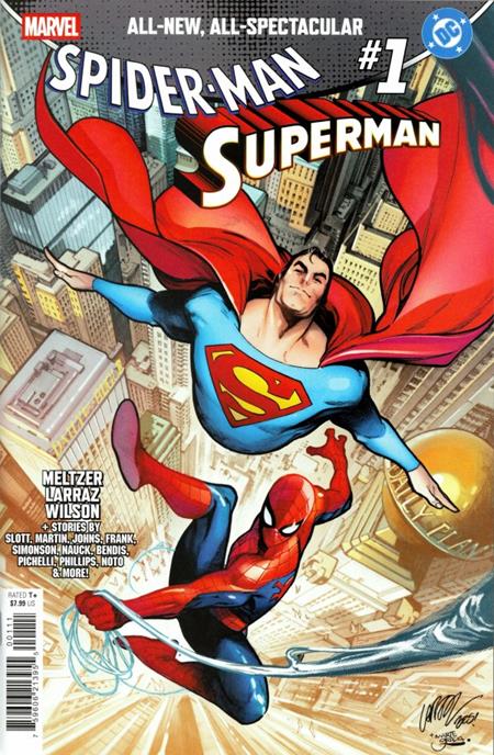 Df Marvel DC Spider-man Superman - Magazine - Image - Pop Weasel