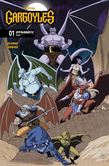 Gargoyles (2026) #1  B Drew Moss Var