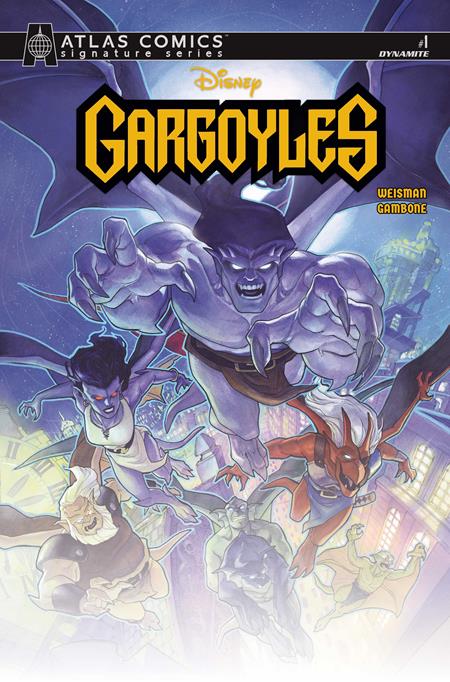 Gargoyles (2026) #1  G Meghan Hetrick Atlas Edition Signed By Greg Weisman Var