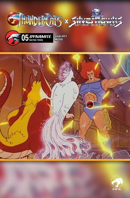 Thundercats X Silverhawks #5  E Animation Art Var