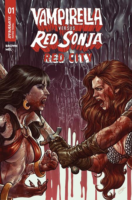 Vampirella Vs Red Sonja Red City #1  B Diego Yapur Var