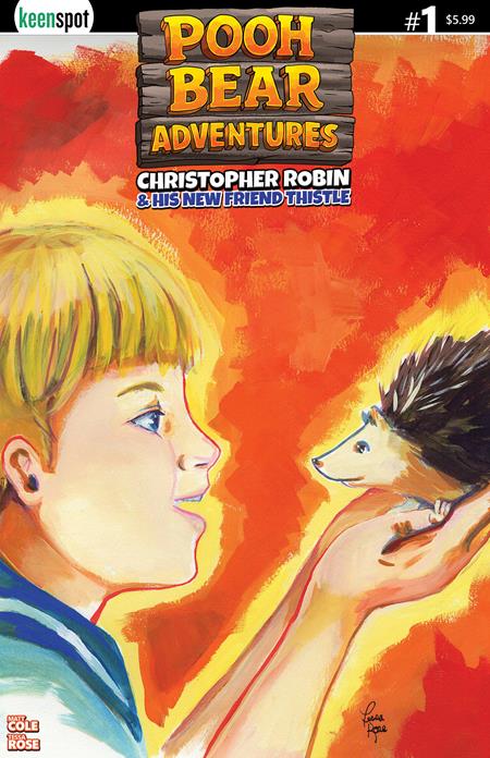Pooh Bear Adventures Christopher Robin & His New Friend Thistle #1  | One Shot  B Tessa Rose Fast Friends Var