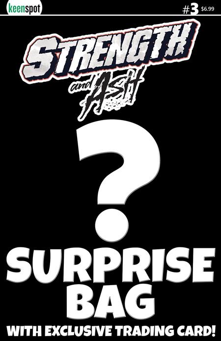 Strength & Ash #3  B Surprise Cover Bagged With Trading Card Var
