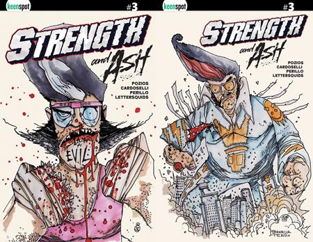 Strength & Ash #3  D Stefano Cardoselli & Francesca Perillo Holofoil Flip Var