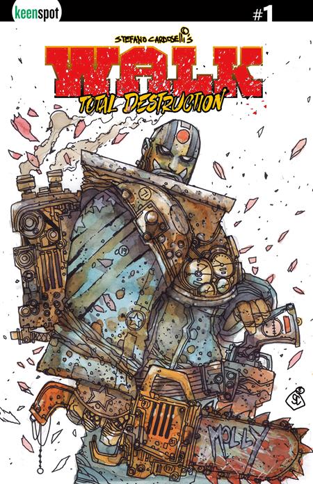 Walk Total Destruction #1  | One Shot  C Stefano Cardoselli Holofoil Flip Var