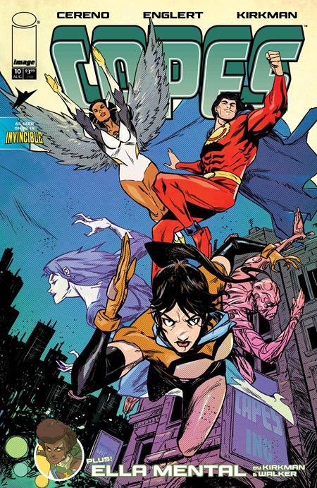 Invincible Universe Capes #10  E Sanford Greene Connecting Var