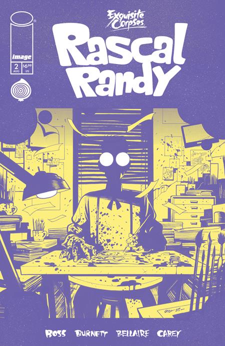 Exquisite Corpses Rascal Randy #2 (of 5)  C Dylan Burnett Polybagged With Collectible Card Var
