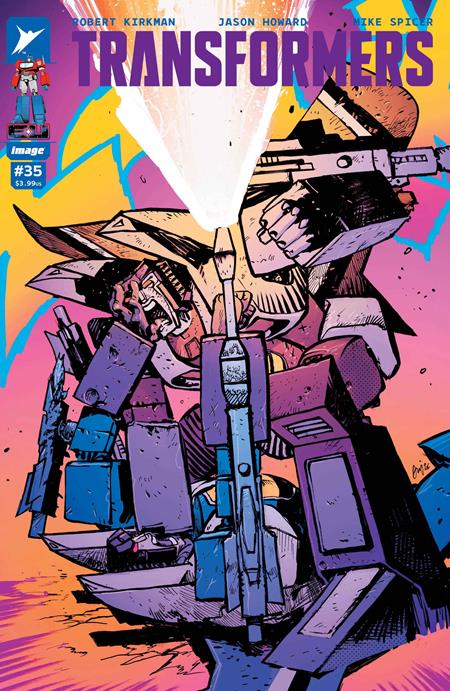 Transformers #35  B Daniel Warren Johnson & Mike Spicer Var