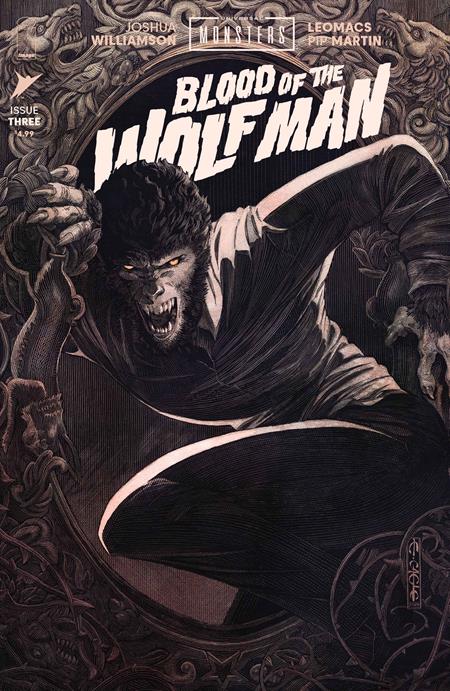 Universal Monsters Blood Of The Wolf Man #3 (of 4)  B Evan Cagle Var