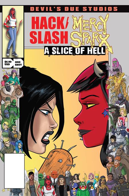 Devils Due Presents Hack Slash Mercy Sparx #1  | One Shot  B Tim Seeley Josh Blaylock Homage Var