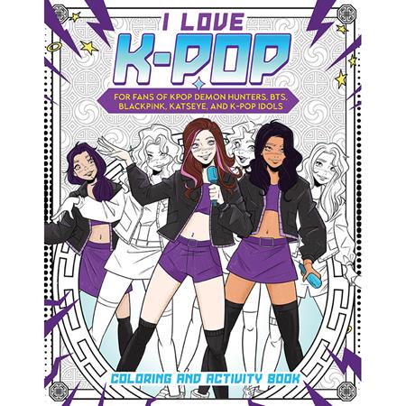 I Love K-pop  | TPB Coloring And Activity Book - Books - Image - Pop Weasel