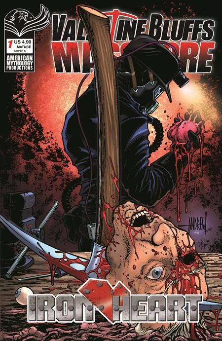 Valentine Bluffs Massacre Iron Heart #1 (of 2)  C Andrew Mangum Var