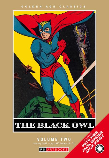 Golden Age Classics The Black Owl  | Hardcover Vol 02 - Graphic Novels - Image - Pop Weasel