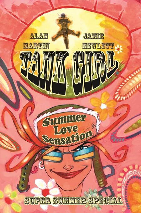 Tank Girl Summer Love Sensation 35th Anniversary Comic  | One Shot  D Jamie Hewlett Foil Var