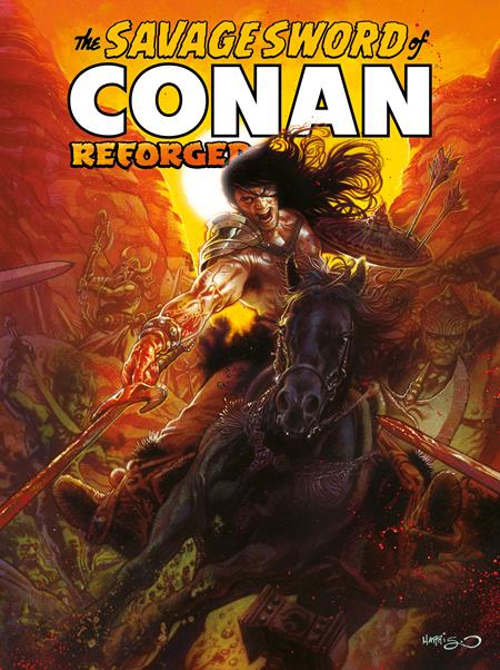 Savage Sword Of Conan Reforged #6  A Tony Harris Cardstock