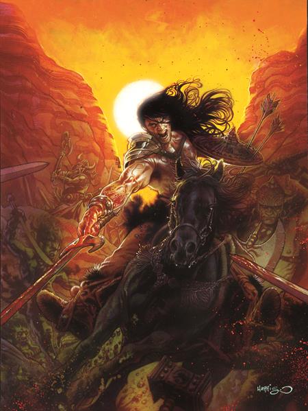 Savage Sword Of Conan Reforged #6  D Tony Harris Virgin Foil Var