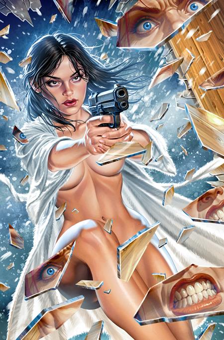 Gun Honey Doubles Down #3 (of 4)  L Chris Wahl Virgin Cardtock Var
