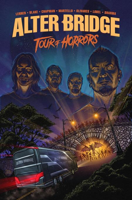 Alter Bridge  | Hardcover Tour Of Horrors - Graphic Novels - Image - Pop Weasel