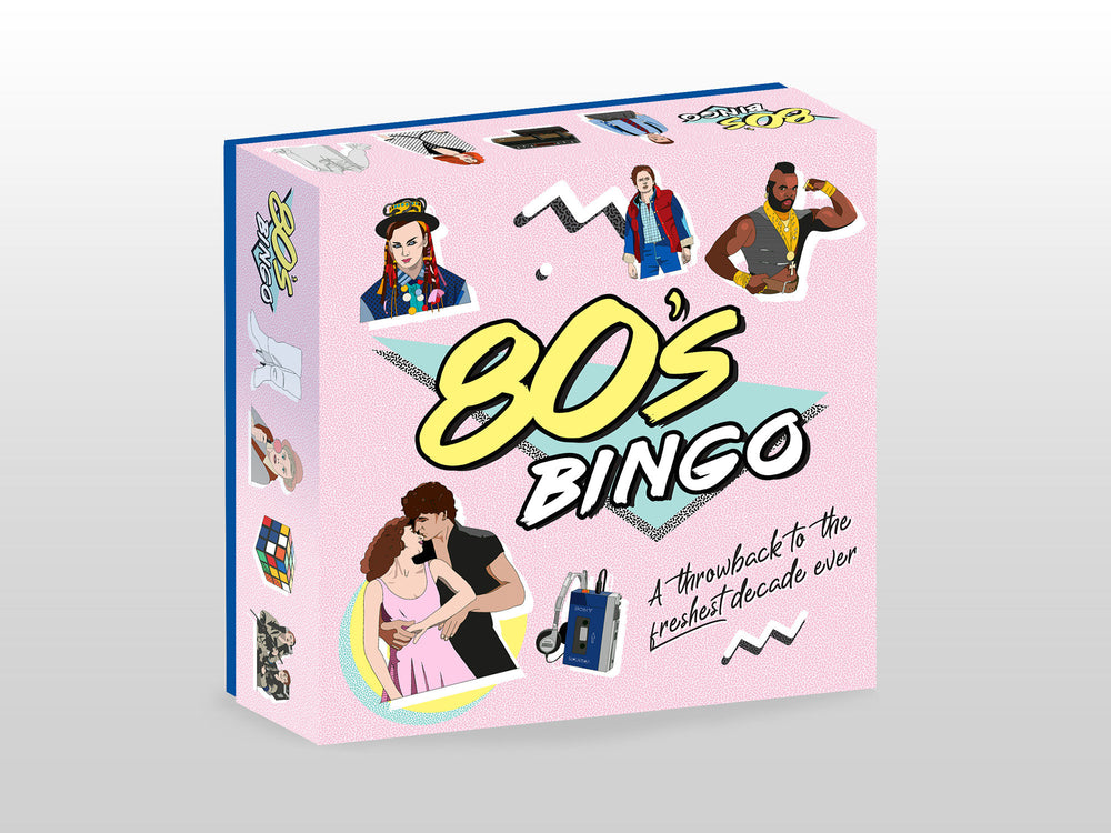 80s Bingo image - Merchandise - Image - Pop Weasel