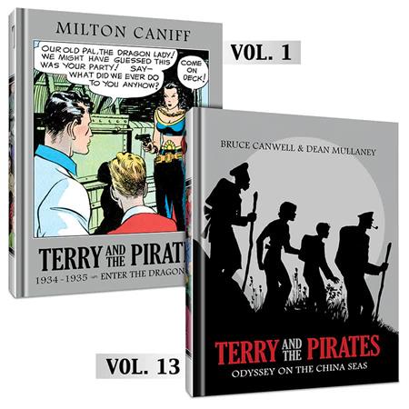 Terry And The Pirates  | Hardcover The Master Collection Vol 1 & 13 Bundle - Graphic Novels - Image - Pop Weasel