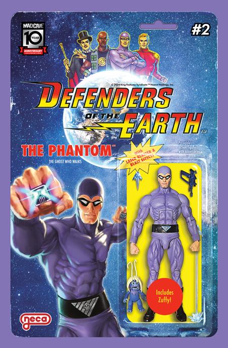 Defenders Of The Earth #2 (of 8)  b Djordje Djokovic Action Figure Var - Comics - Image - Pop Weasel