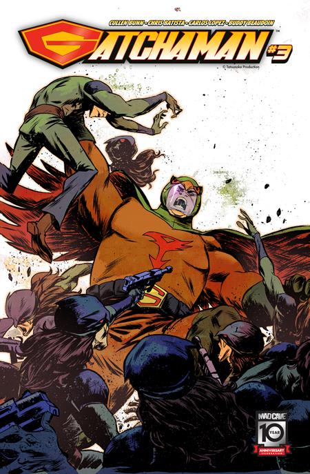 Gatchaman #3  b Sanford Greene Connecting Var - Comics - Image - Pop Weasel