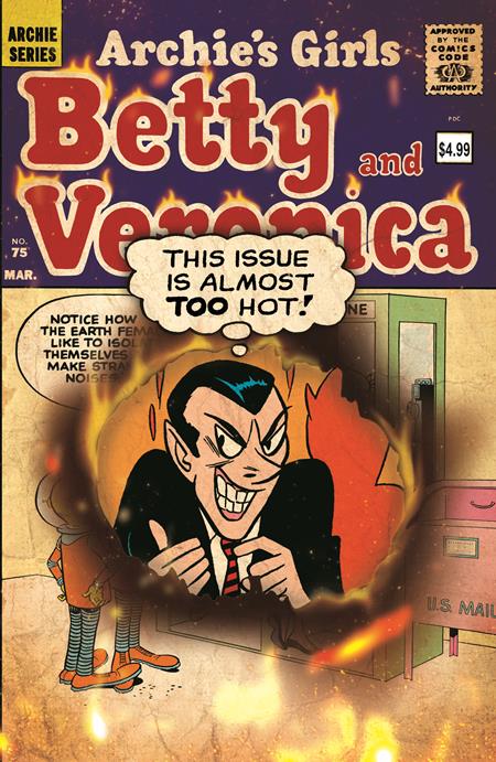 Archie Facsimile #7 Betty And Veronica #75 B Bob White & Dan Decarlo Retro Art Var - Comics - Image - Pop Weasel