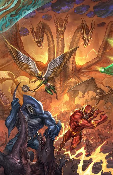 Justice League Vs Godzilla Vs Kong 2 #4 (of 7) C Alan Quah Card Stock Var - Image
