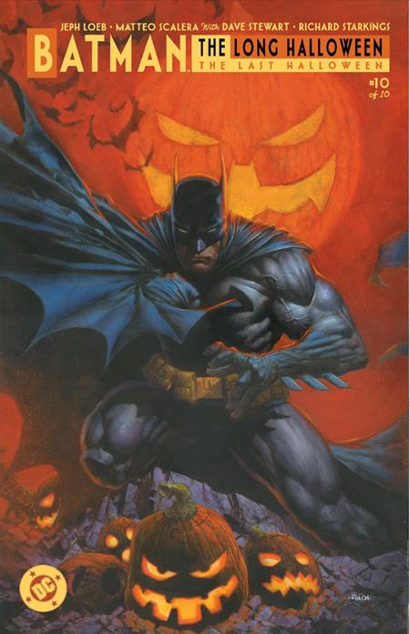 Batman The Long Halloween The Last Halloween #10 (of 10)  D David Finch Card Stock Var