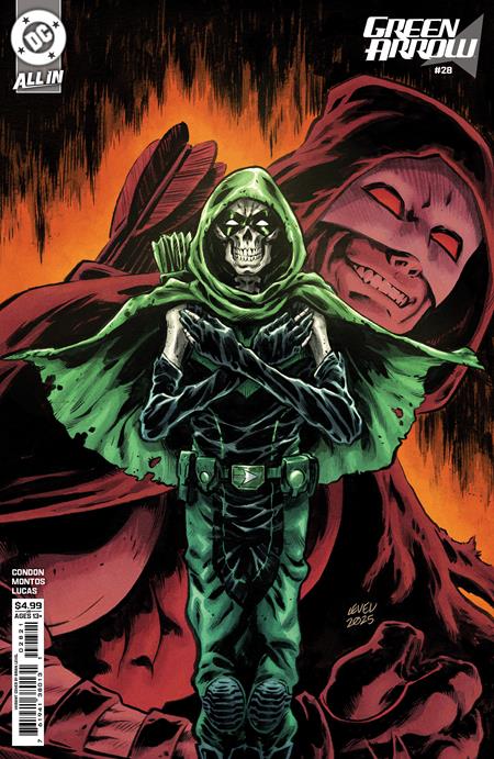 Green Arrow #28  B Brian Level Card Stock Var