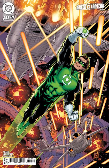 Green Lantern #27  C Sean Izaakse Card Stock Var (starbreaker Supremacy)