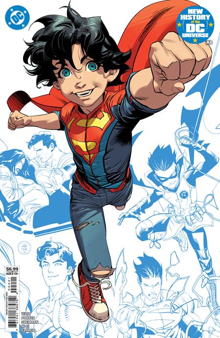 New History Of The DC Universe #4 (of 4)  B Dan Mora Card Stock Var