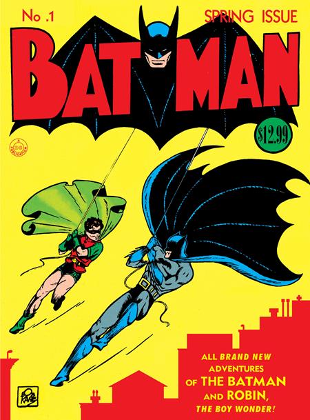 Batman (1940) #1 Facsimile Edition  B Bob Kane Foil Var