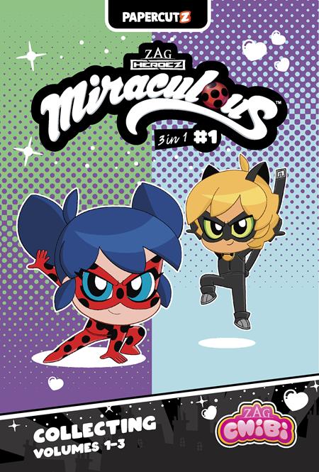 Miraculous Ladybug Chibi 3 In 1  | TPB Vol 01