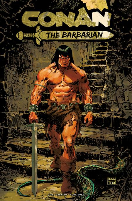 Conan The Barbarian #24 D Dan Panosian Foil Virgin Var - Image
