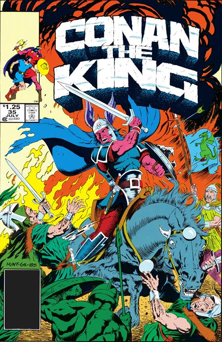 King Conan The Original Comics Omnibus  | Hardcover Vol 02 Direct Market Edition Judith Hunt - Graphic Novels - Image - Pop Weasel