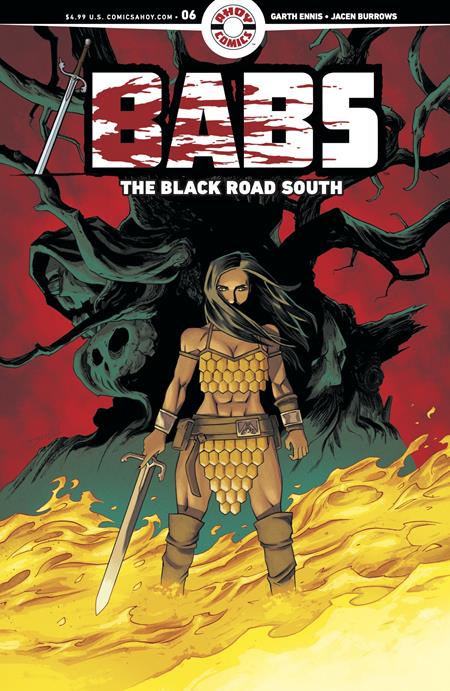 Babs The Black Road South #6 (Of 6) Cvr B 3 Copy Declan Shalvey Unlock Var