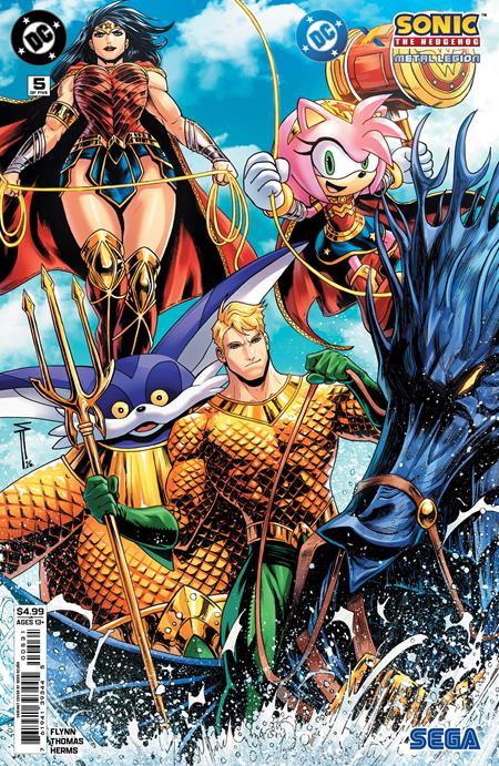 DC X Sonic The Hedgehog Metal Legion - Comics - Image - Pop Weasel